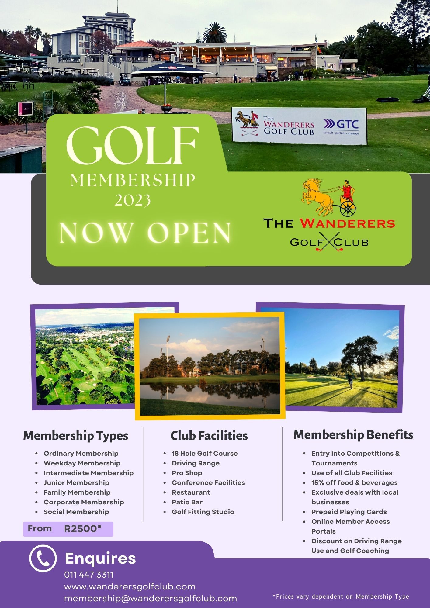 Home Wanderers Golf Club